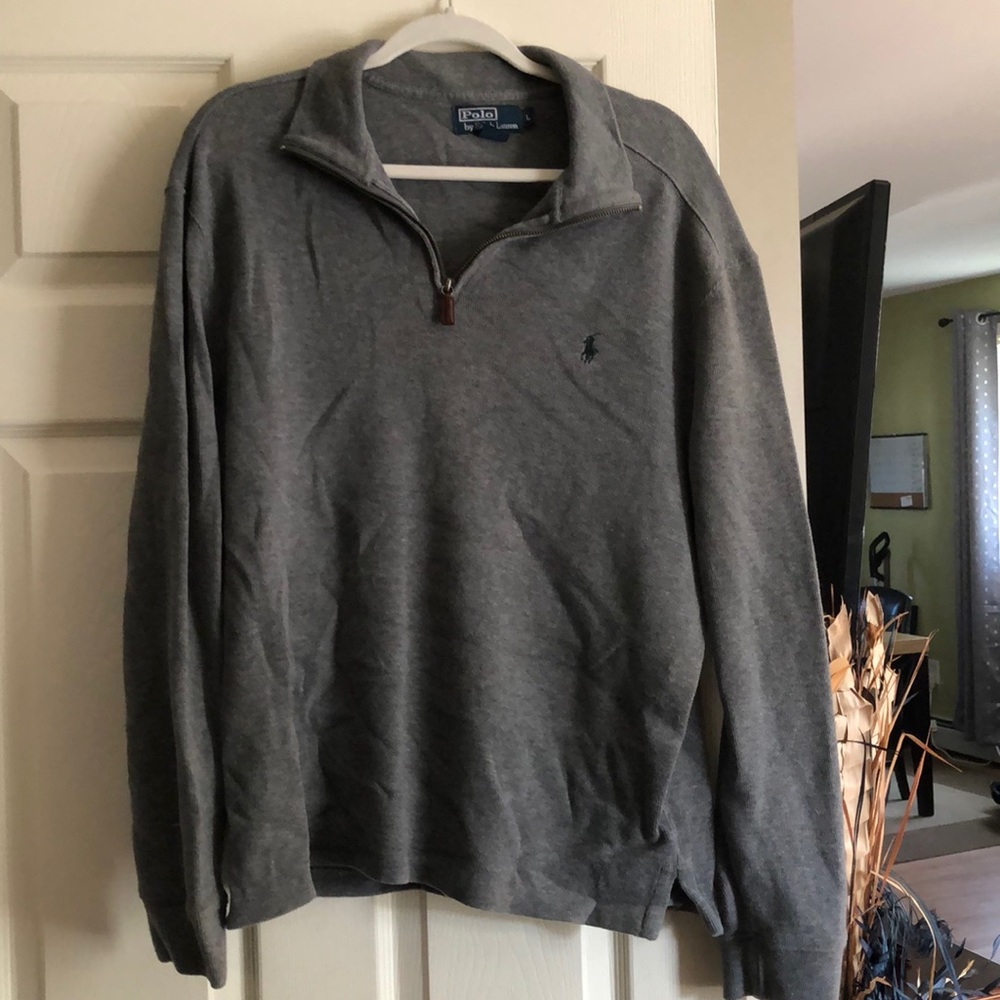 Polo pullover sweater